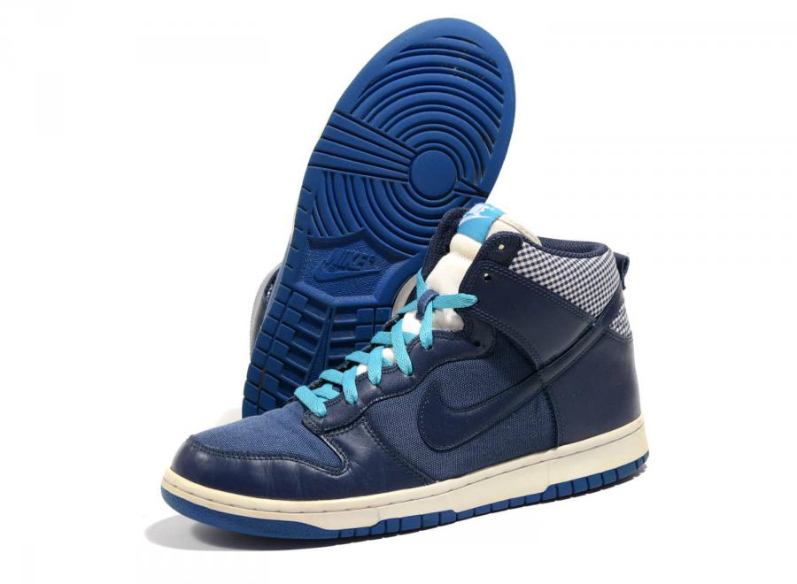 Vintage Nike Dunk High Navy 42.5 - Nike