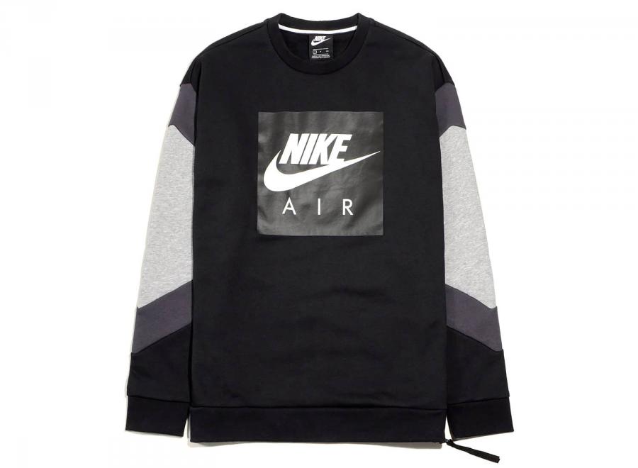 Nike Air Crewneck Fleece Black / Anthracite 928635-010 - Nike