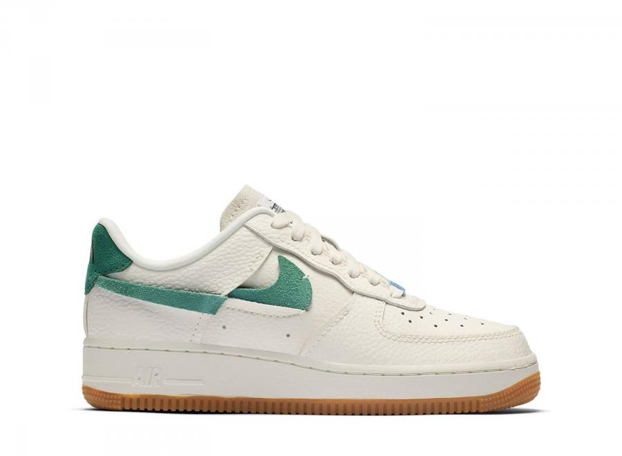 Nike Wmns Air Force 1 07 LXX Sail / Mystic Green BV0740-100 - Nike