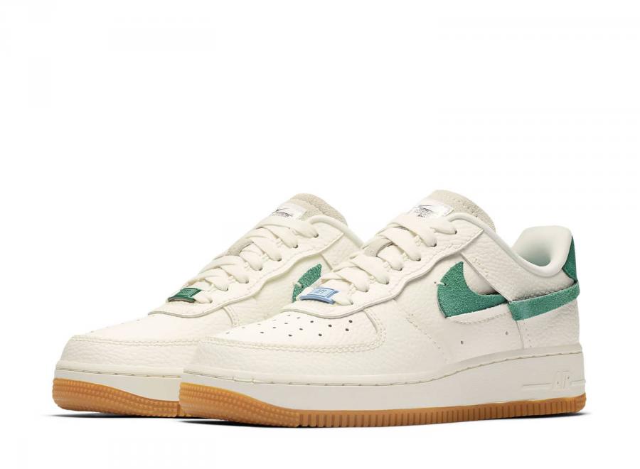 Nike Wmns Air Force 1 07 LXX Sail / Mystic Green BV0740-100 - Nike