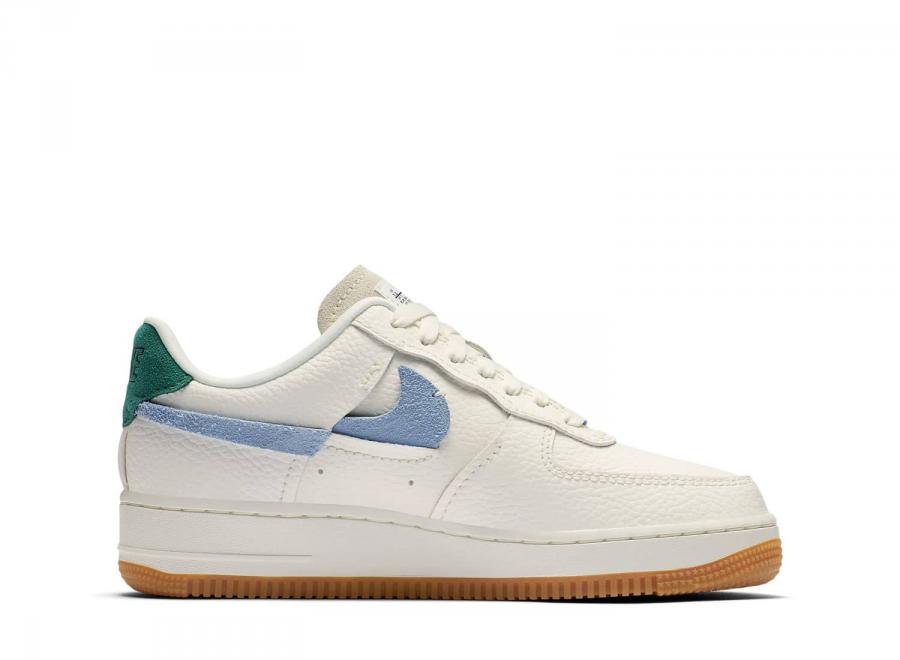 Nike Wmns Air Force 1 07 LXX Sail / Mystic Green BV0740-100 - Nike