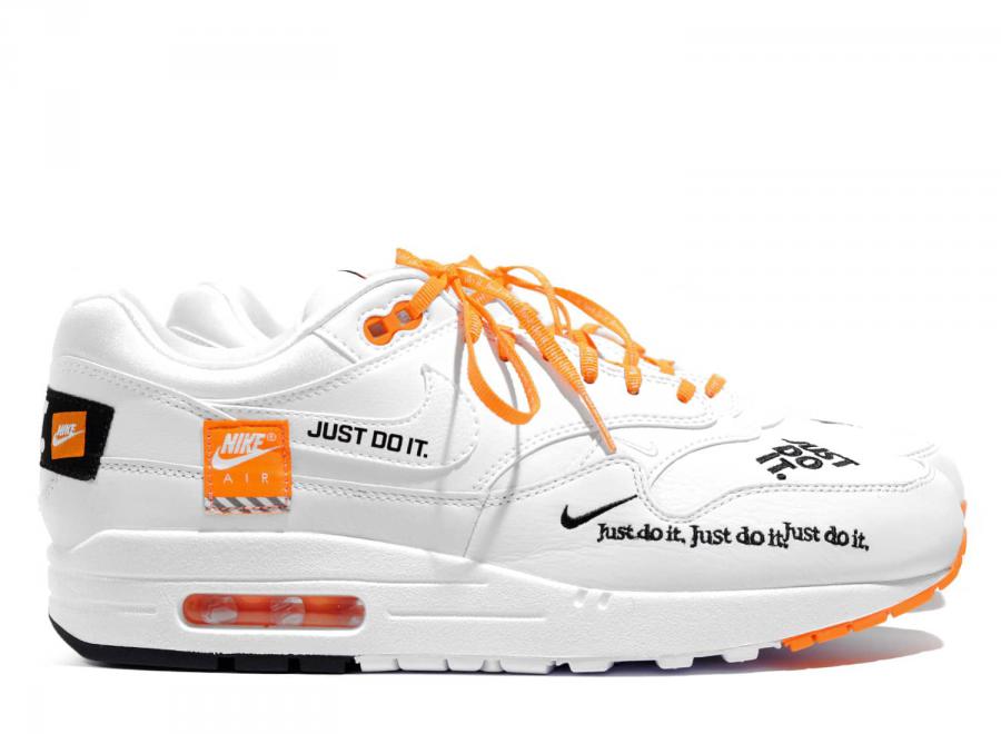 Nike Wmns Air Max 1 LX Just Do It White 917691-100 - Nike