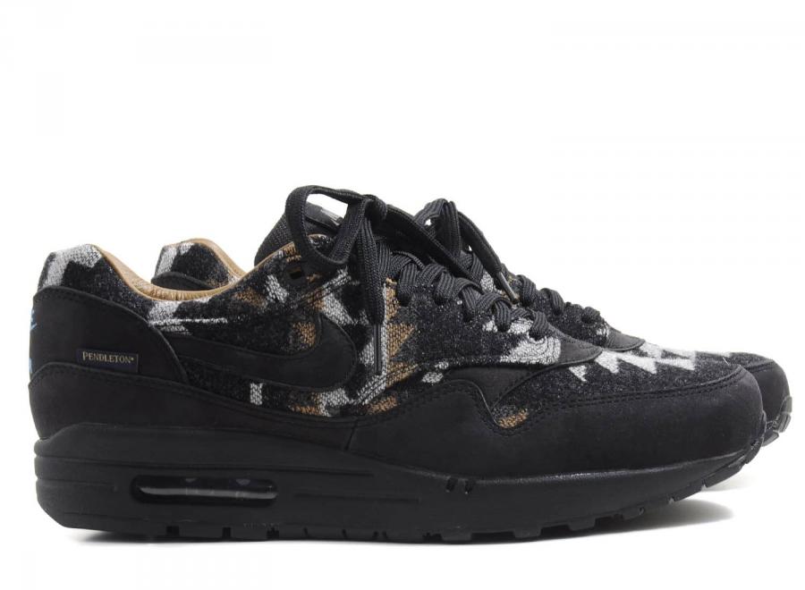 Nike Air Max 1 Pendleton QS Black - Nike