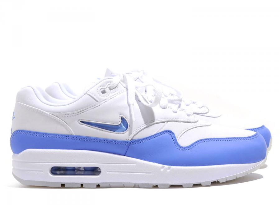 Nike Air Max 1 Premium Jewel / University Blue 918354-102 - Nike