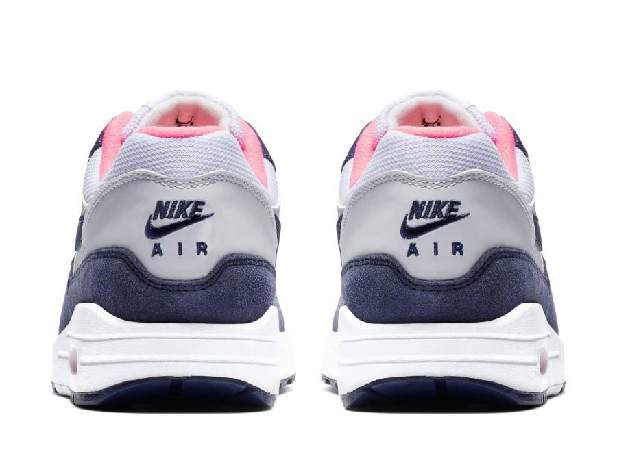 Nike Wmns Air Max 1 White / Midnight Navy 319986-116 - Nike
