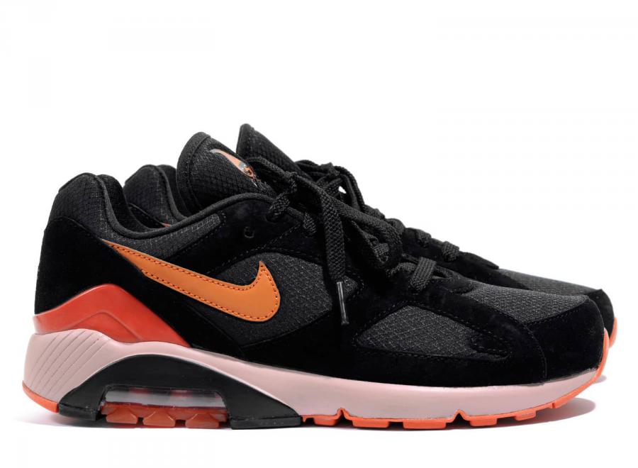 Nike Air Max 180 Black / Team Orange AV3734-001 - Nike
