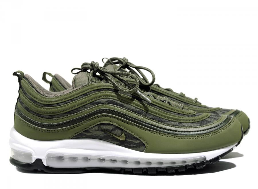 Nike Air Max 97 Tiger Camo Olive AQ4132-200 - Nike