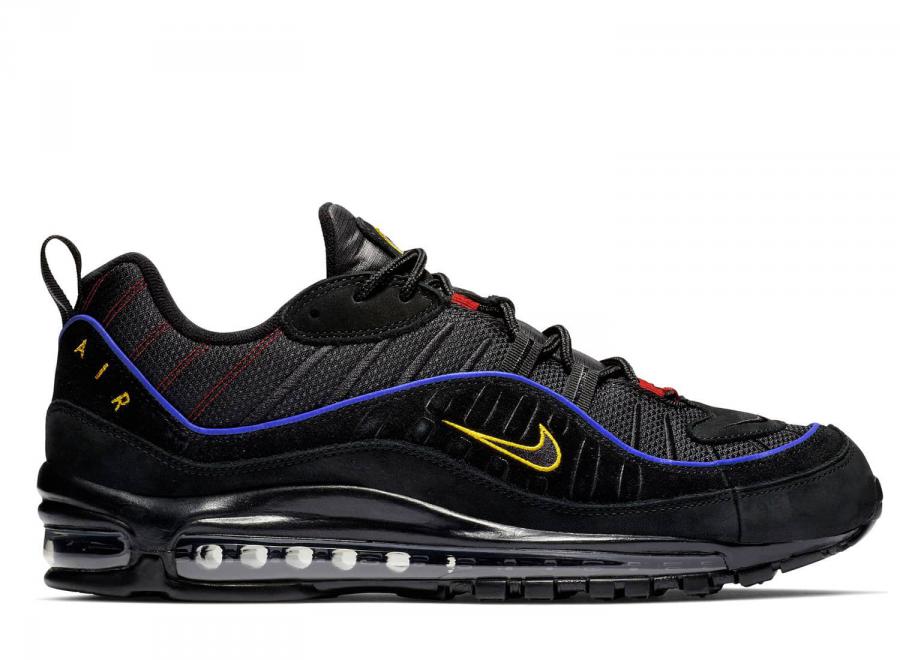 Nike Air Max 98 Black / Amarillo CD1537-001 - Nike
