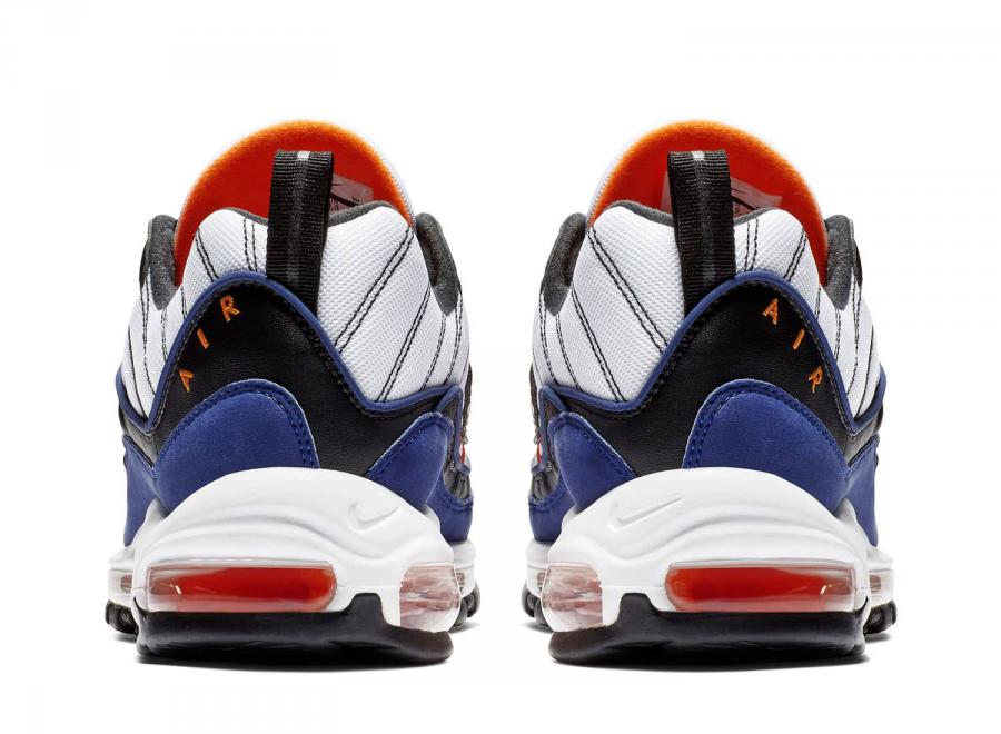 Nike Air Max 98 White / Deep Royal Blue CD1536-100 - Nike