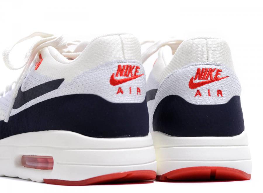 Nike Air Max 1 Ultra 2.0  Flyknit Sail / Obsidian 875942-100 - Nike