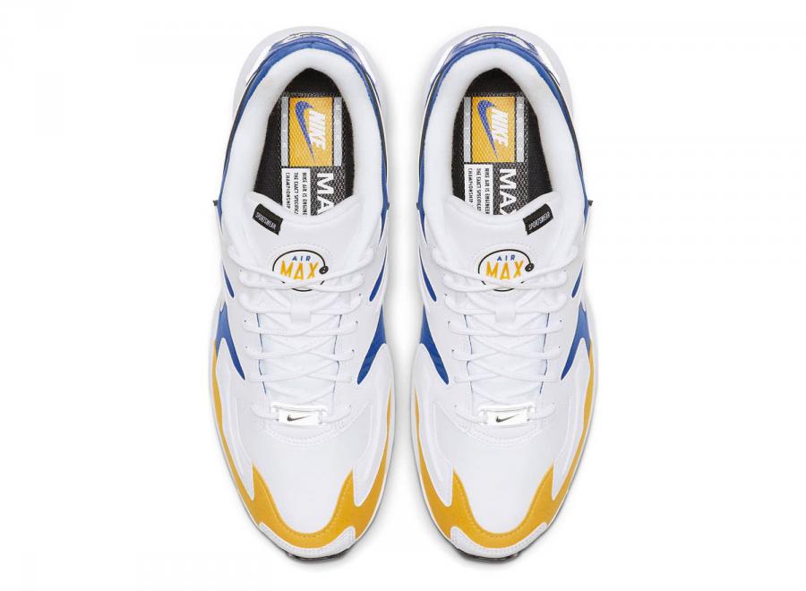Nike Air Max2 Light Premium White / University Gold BV0987-102 - Nike