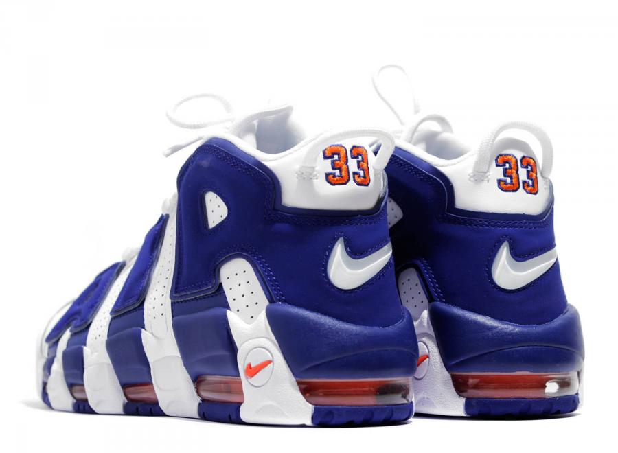 Nike Air More Uptempo White / Deep Royal Blue 921948-101 - Nike
