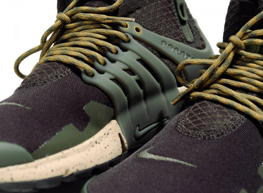 Nike Air Presto Mid Utility Velvet Brown / Cargo Khaki 859524-20 - Nike