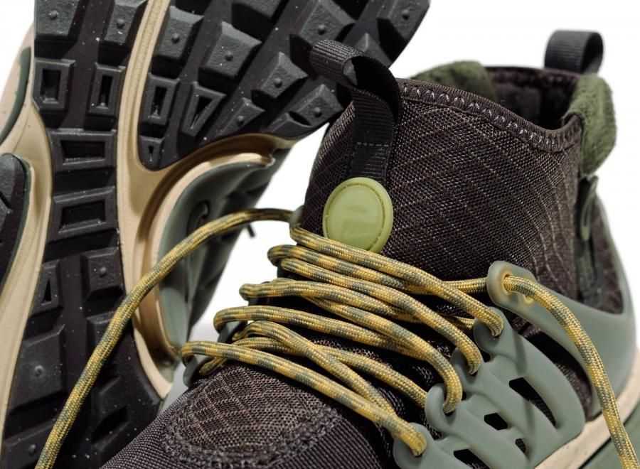 Nike Air Presto Mid Utility Velvet Brown / Cargo Khaki 859524-20 - Nike