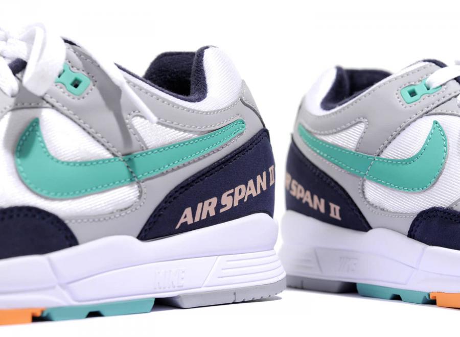 Nike Air Span 2 Wolf Grey / Kinetic Green AH8047-006 - Nike