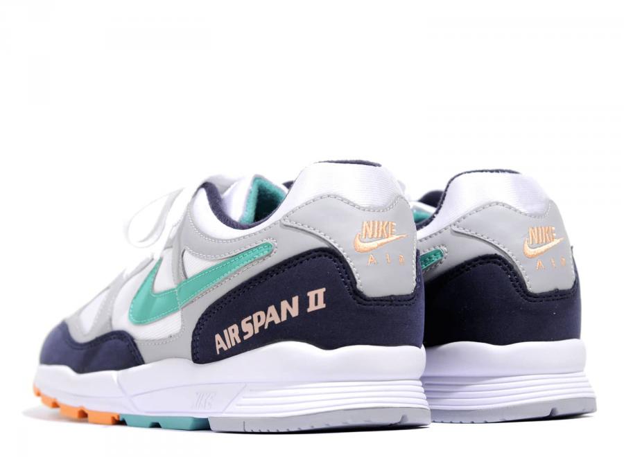 Nike Air Span 2 Wolf Grey / Kinetic Green AH8047-006 - Nike