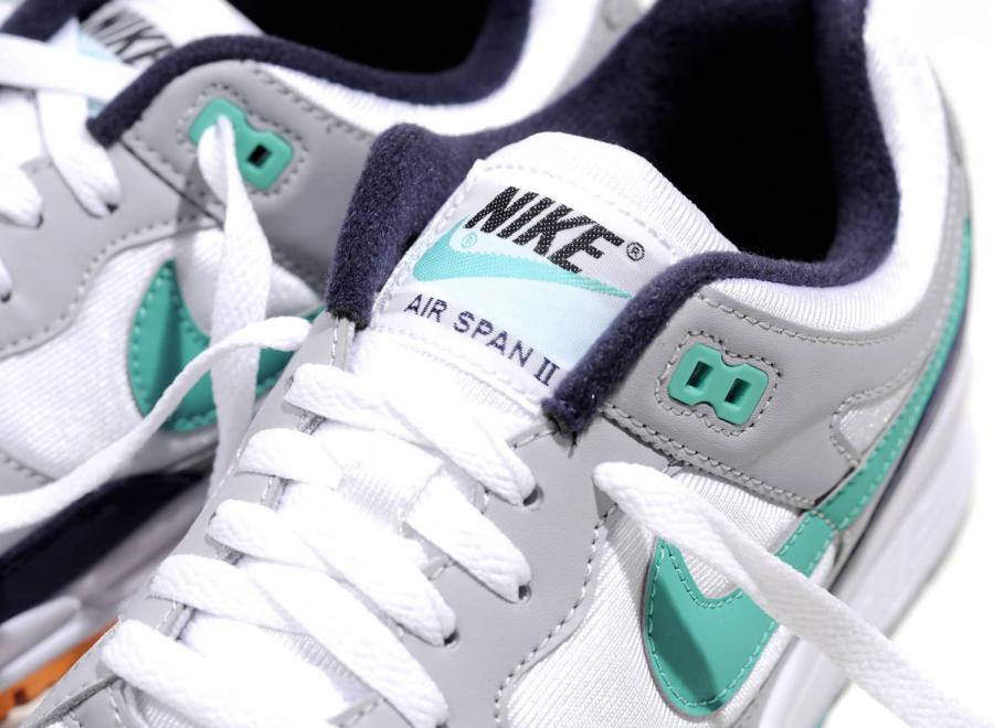 Nike Air Span 2 Wolf Grey / Kinetic Green AH8047-006 - Nike