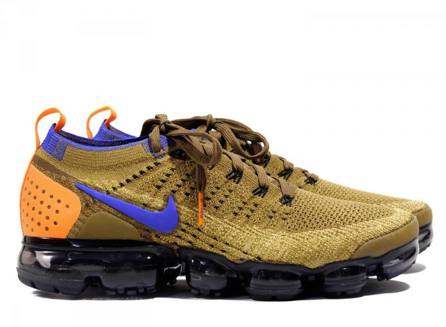 Nike Air VaporMax Flyknit 2 Golden Beige 942842-203 - Nike
