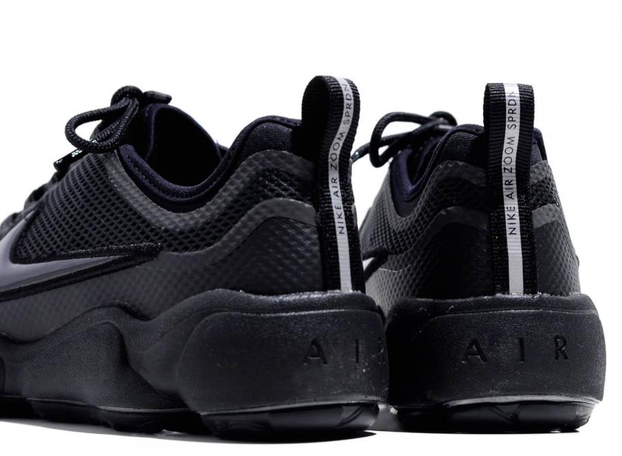 Nike Air Zoom Spiridon Black / Crimson 876267-002 - Nike