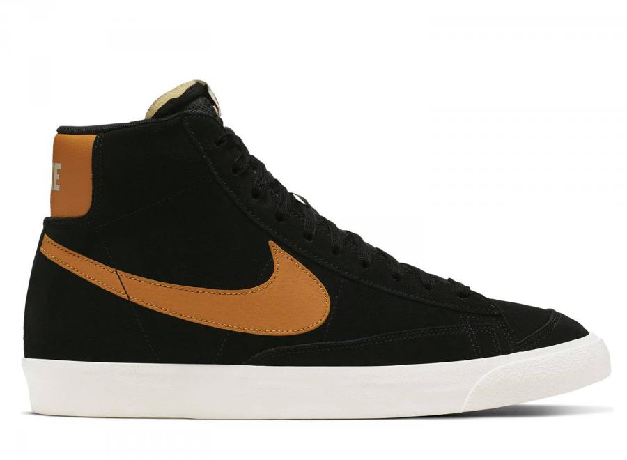 Nike Blazer 77 Black / Amber Rise CJ9693-001 - Nike
