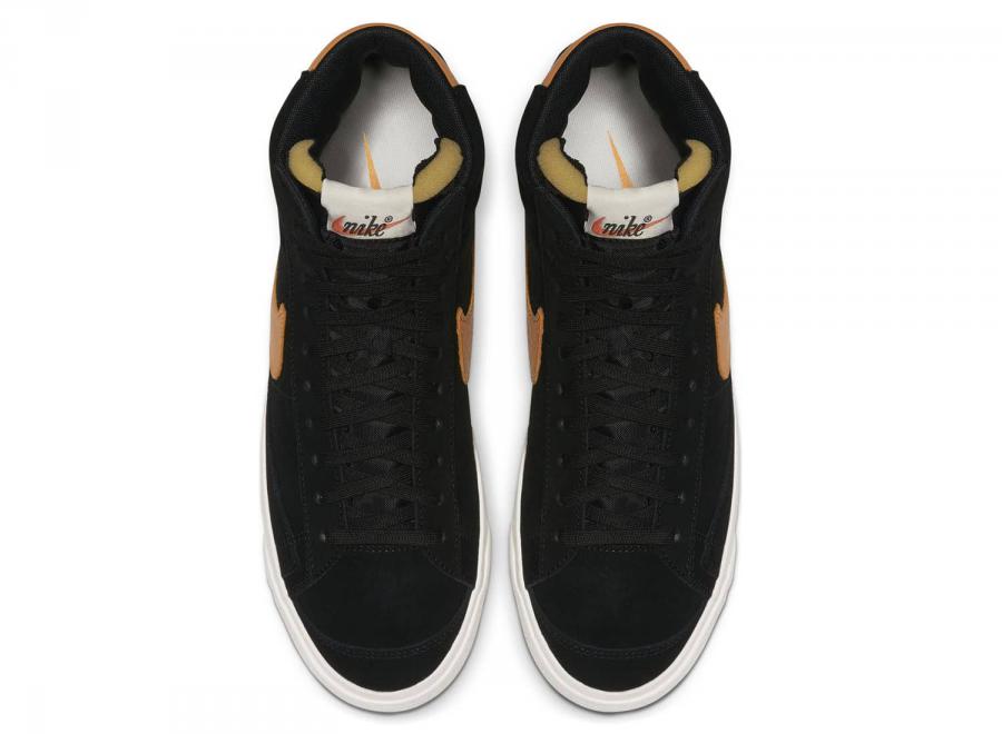 Nike Blazer 77 Black / Amber Rise CJ9693-001 - Nike