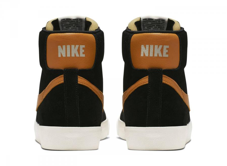 Nike Blazer 77 Black / Amber Rise CJ9693-001 - Nike