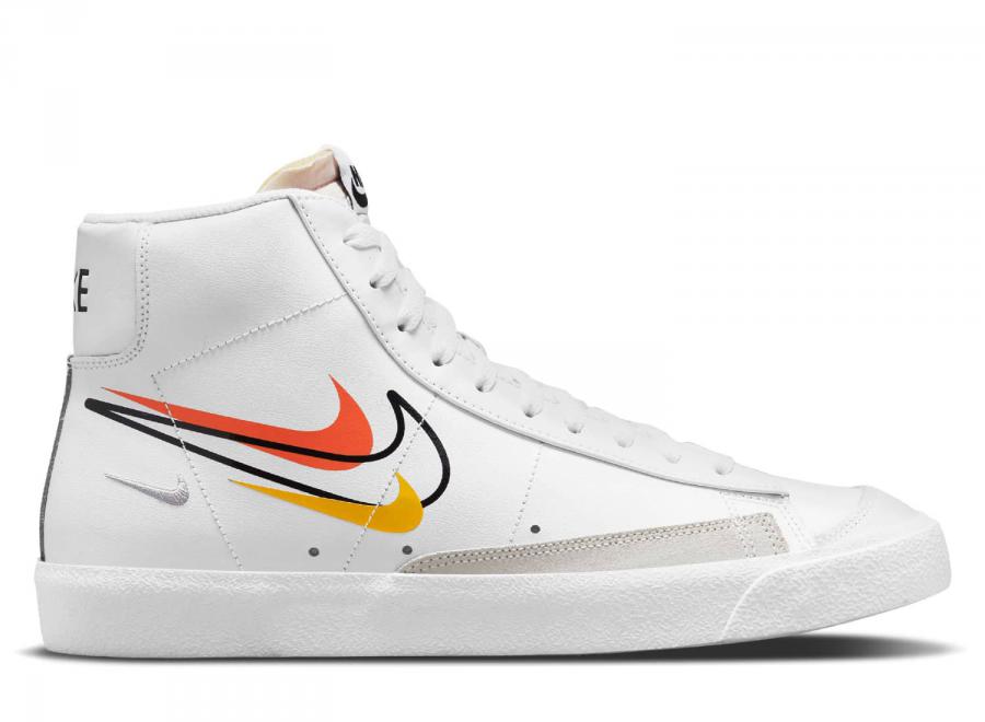 Nike Blazer Mid 77 White / Team Orange DN7996-100 - Nike