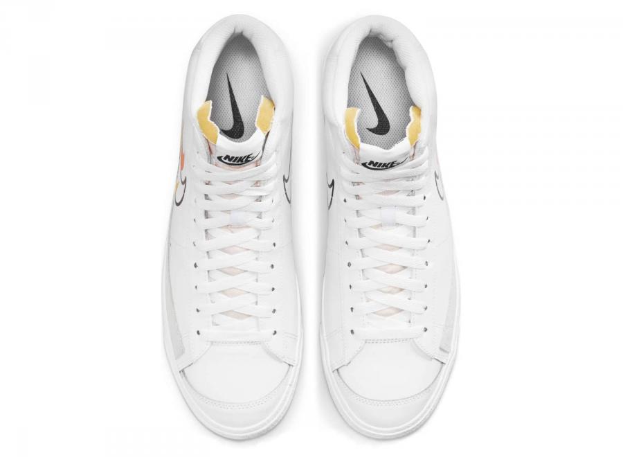 Nike Blazer Mid 77 White / Team Orange DN7996-100 - Nike