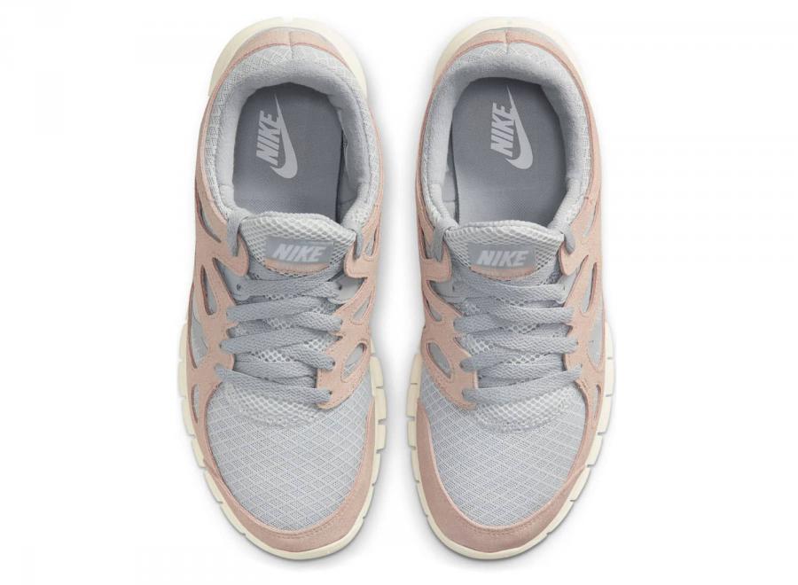 Nike Free Run 2 Pure Platinum / Fossil Stone 537732-013 - Nike