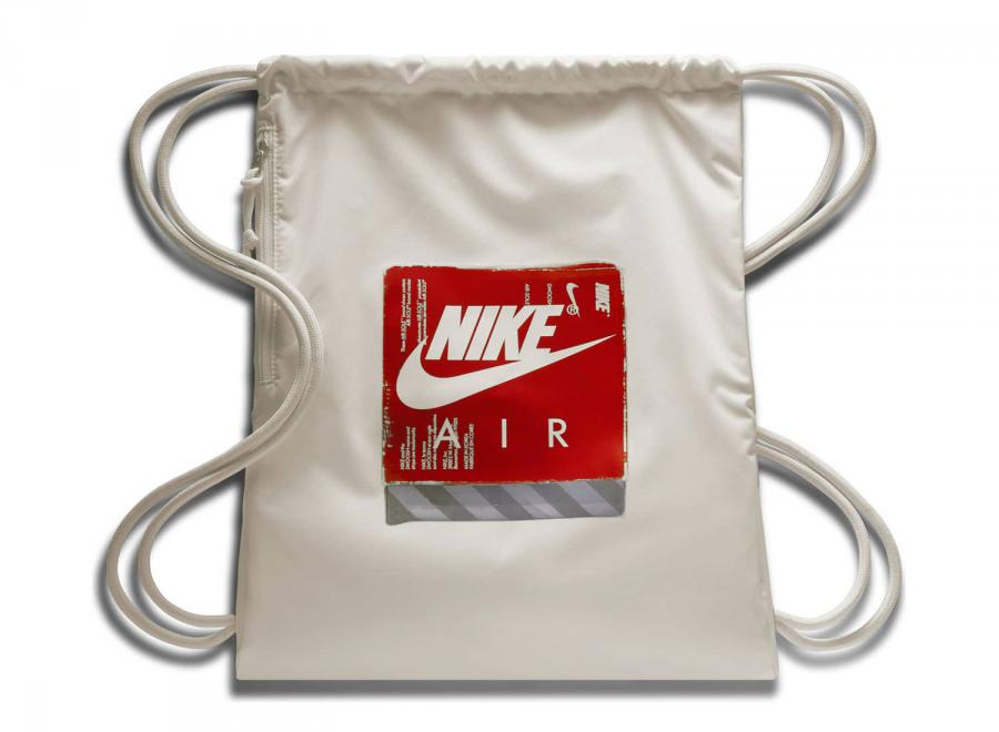 Nike Heritage Graphic Gym Sack Light Bone BA6012-072 - Nike