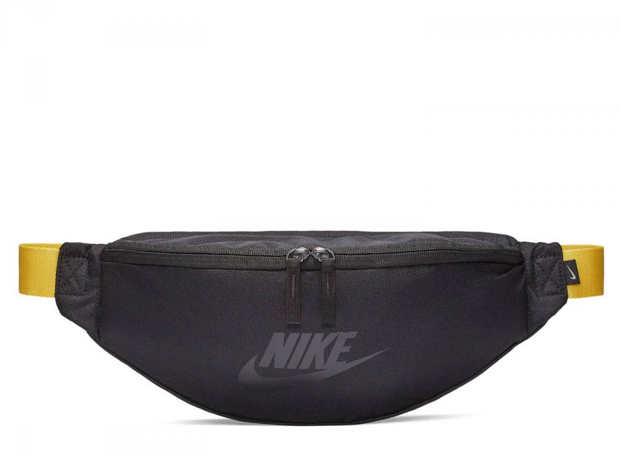 Nike Sportswear Heritage Hip Pack Black / Amarillo BA5750-013 - Nike