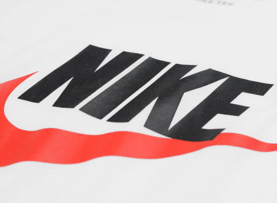 Nike Icon Futura Tee White AR5004-100 - Nike