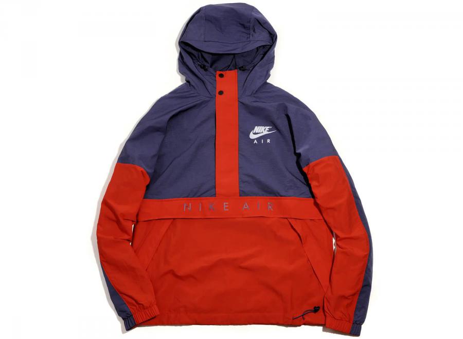 Nike Jacket Hood Thunder Blue / University Red 861634-471 - Nike