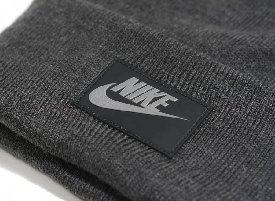 Nike Sportswear Cuffed Beanie Charcoal Heather DA2021-071 - Nike