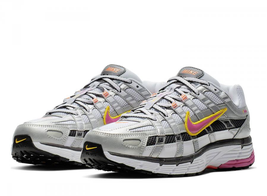 Nike P-6000 White / Laser Fuchsia BV1021-100 - Nike