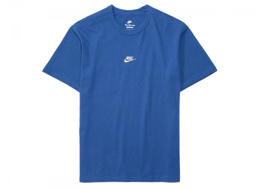 Nike Premium Essential Tee Dark Marina Blue DO7392-407 - Nike