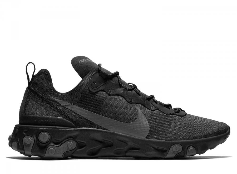 Nike React Element 55 Black / Dark Grey BQ6166-008 - Nike