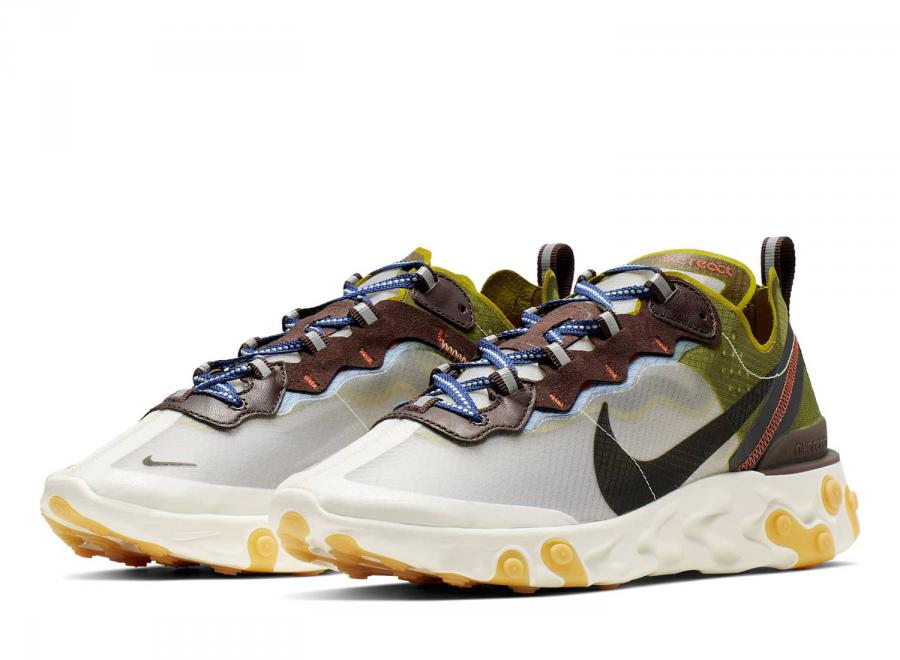 Nike React Element 87 Moss AQ1090-300 - Nike