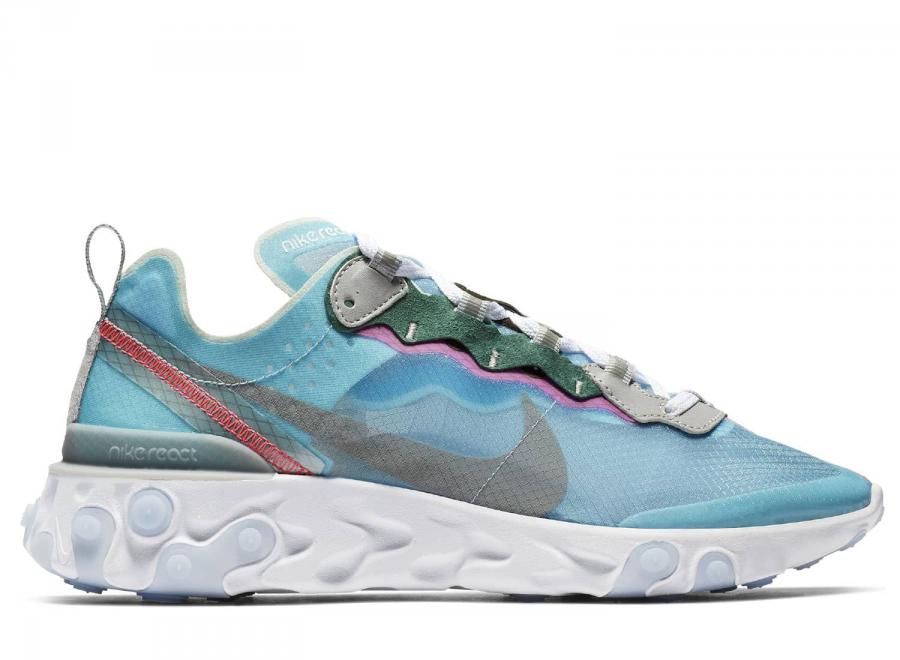 Nike React Element 87 Royal Tint AQ1090-400 - Nike
