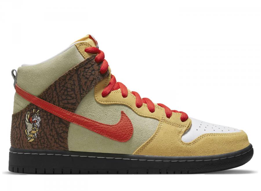 Nike SB x Color Skates Dunk High Kebab and Destroy CZ2205-700 - Nike SB