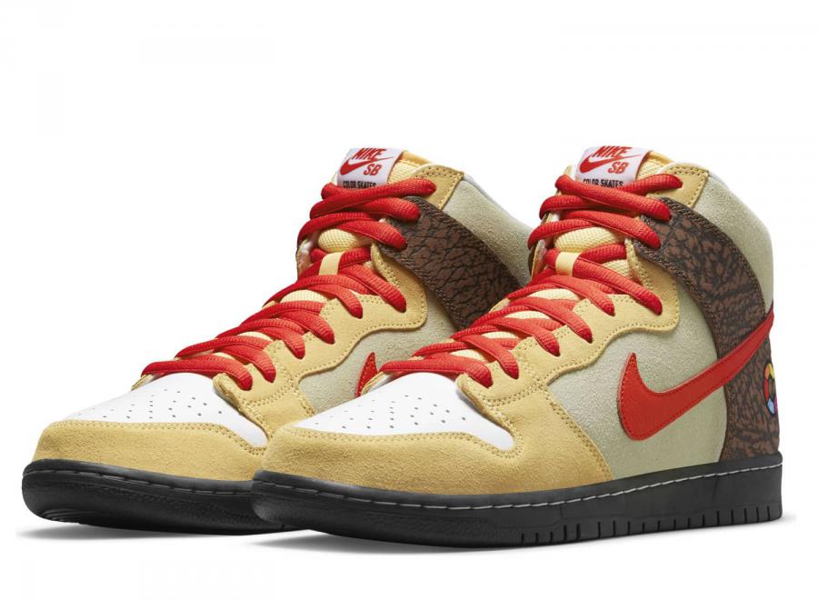 Nike SB x Color Skates Dunk High Kebab and Destroy CZ2205-700 - Nike SB