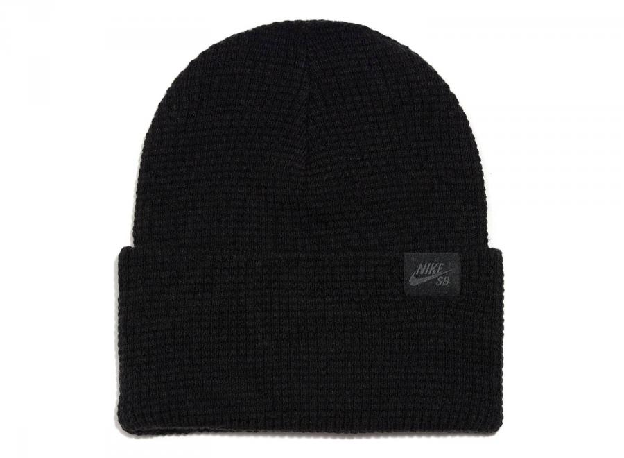 Nike SB Beanie Utility Waffle Black DA1389-010 - Nike SB