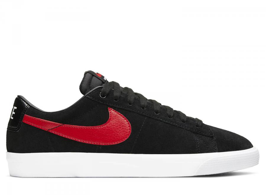 Nike SB Zoom Blazer Low GT Black / University Red 704939-005 - Nike SB