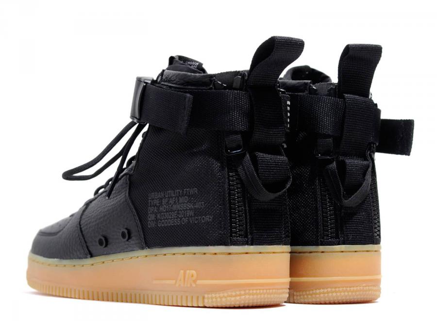Nike SF-AF1 Mid Black 917753-003 - Nike