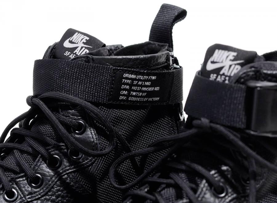 Nike SF-AF1 Mid Black 917753-003 - Nike