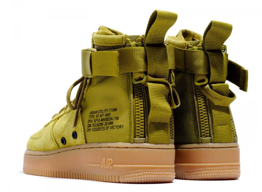 Nike SF AF1 Mid Desert Moss 917753-301 - Nike