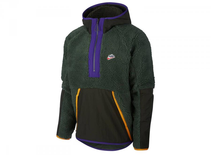 Nike Hoodie Half-Zip Galactic Jade BV3766-337 - Nike