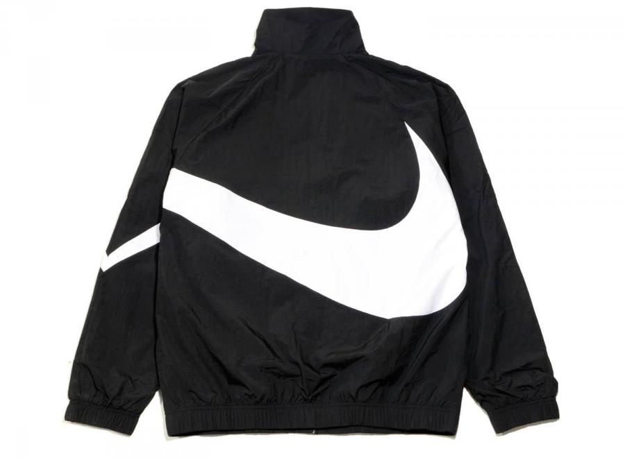 Nike Swoosh Woven Windbreaker Black AR3132-010 - Nike