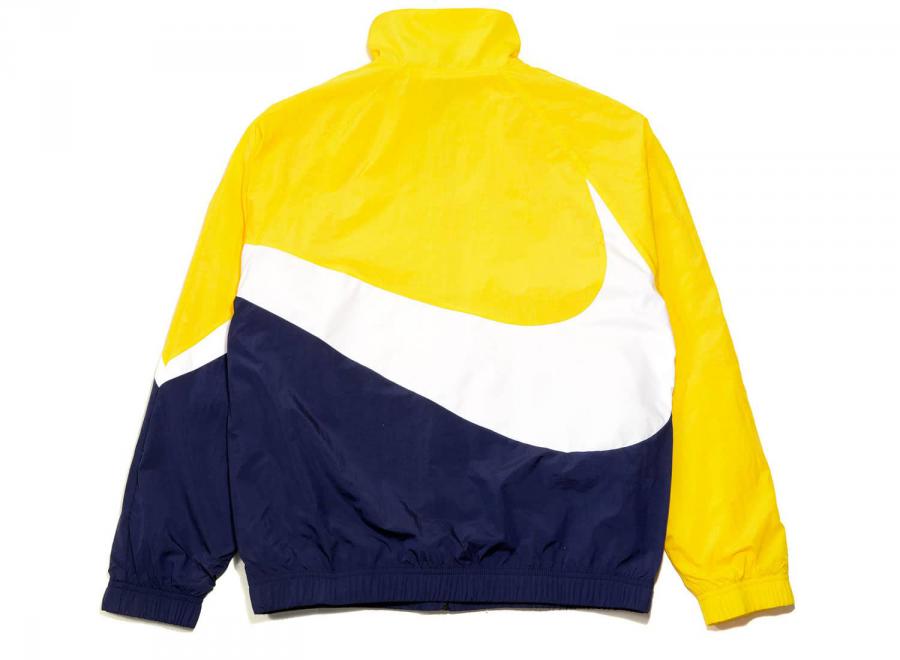 Nike Swoosh Woven Windbreaker Yellow AR3132-728 - Nike
