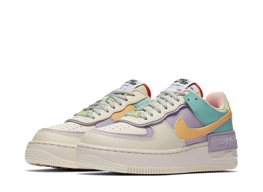 Nike W Air Force 1 Shadow Pale Ivory CI0919-101 - Nike